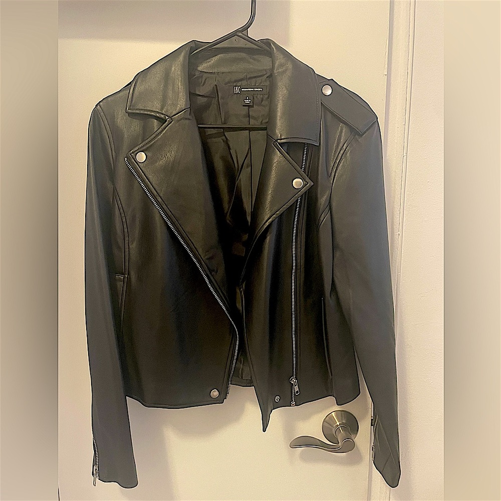 NWOT Black Leather Jacket